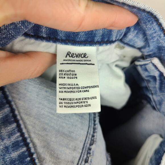 Revice Venus Crop Star Jeans Womens 26 Medium Wash Retro Preppy‎ Glam - Picture 8 of 10